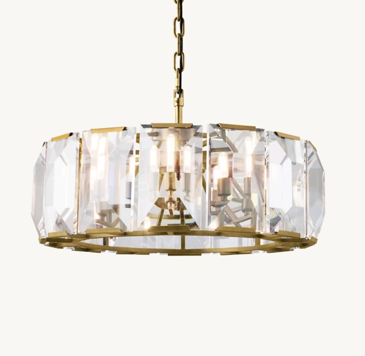 HARLOW CRYSTAL ROUND CHANDELIER 31