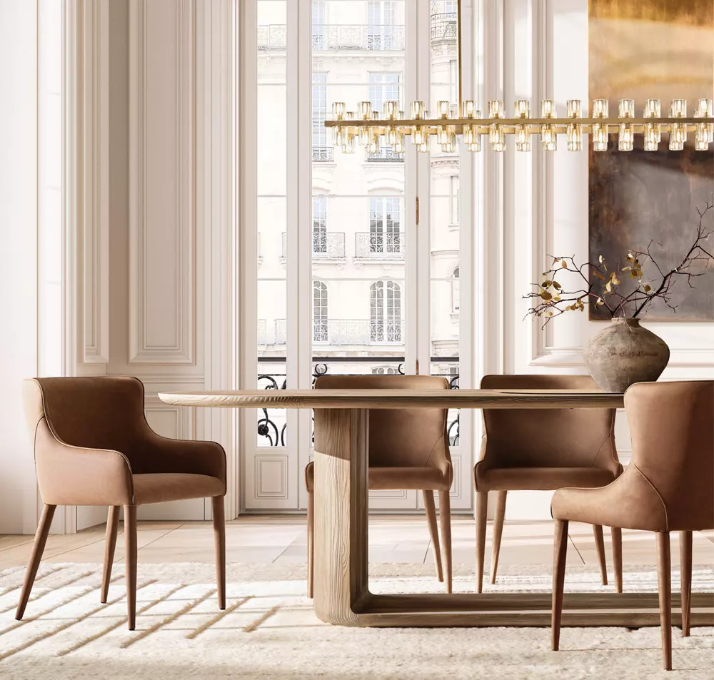 ARCACHON LED RECTANGULAR CHANDELIER 72