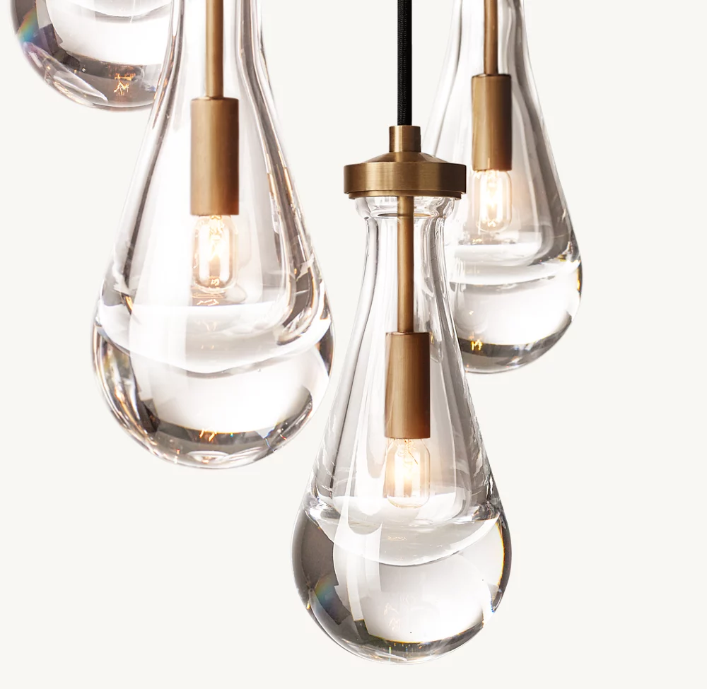 RAIN ROUND CHANDELIER 18
