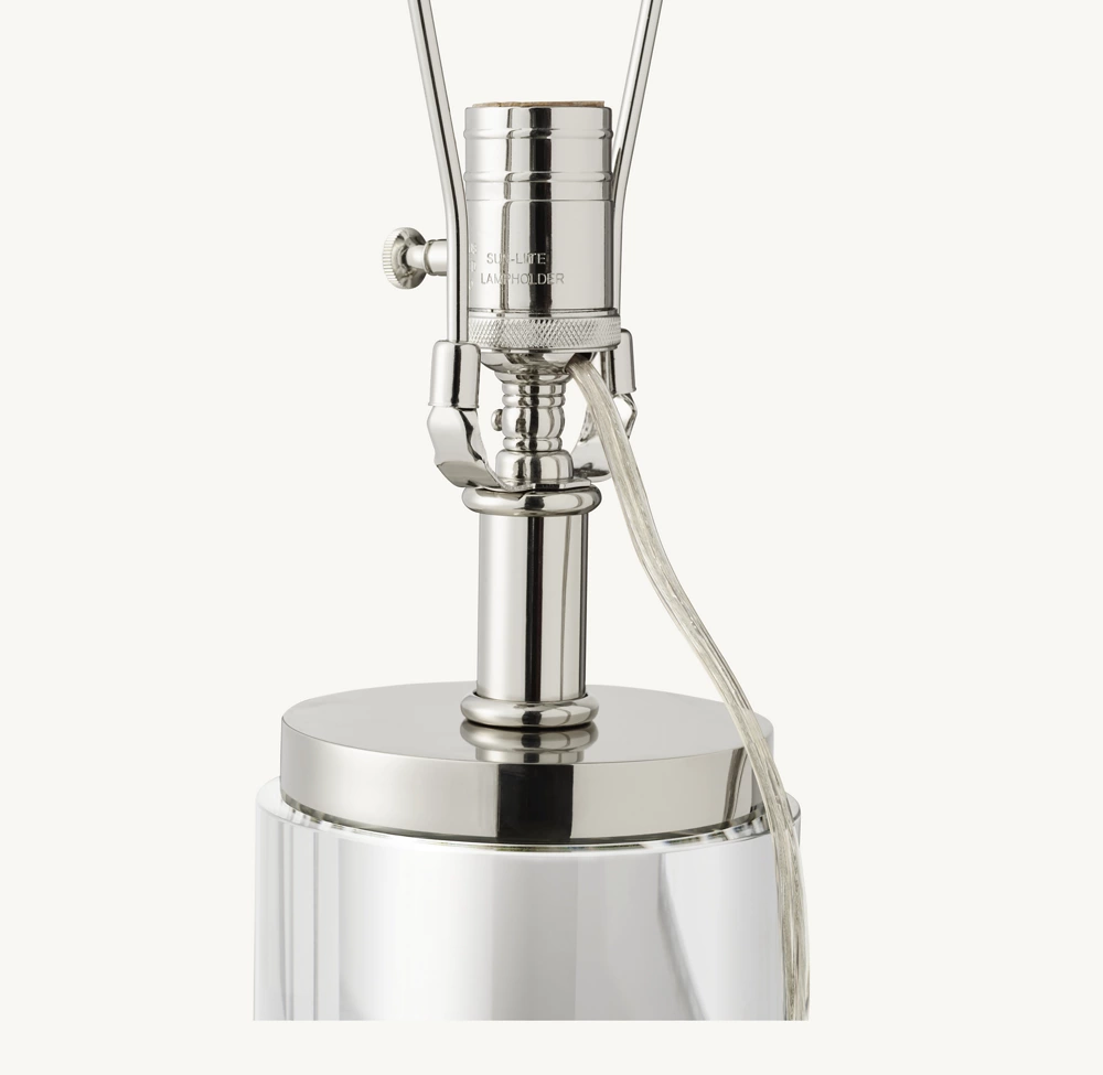 CYLINDRICAL COLUMN CRYSTAL TABLE LAMP - Image 7