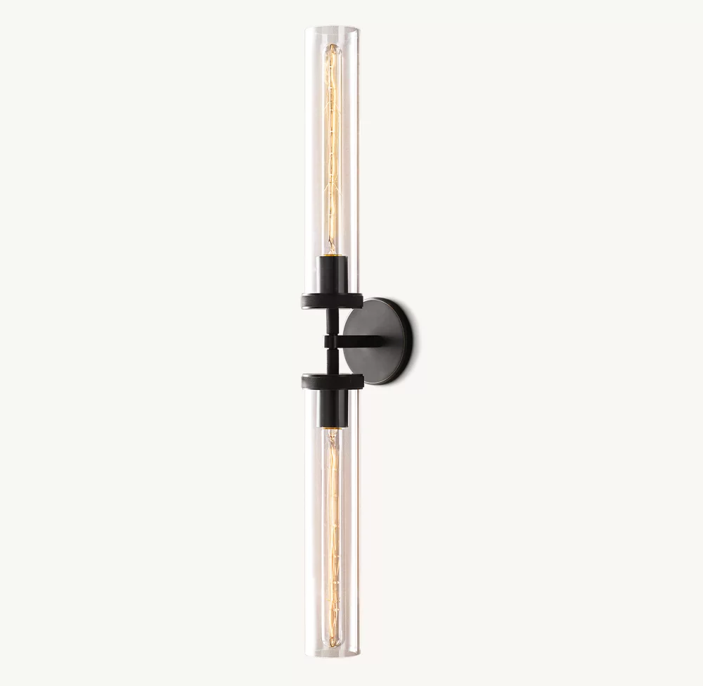 LAMBETH KNURLED GRAND LINEAR SCONCE - Image 1