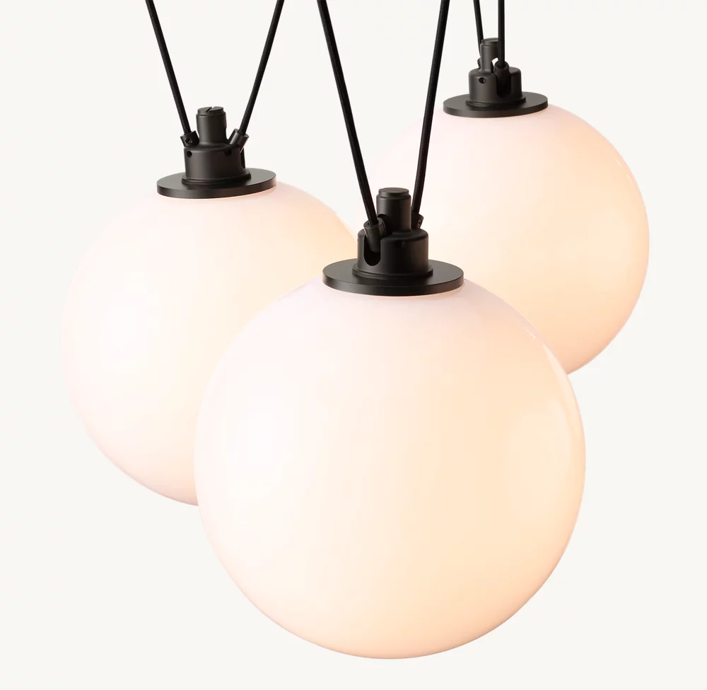 LES ACROBATES DE GRAS CHANDELIER - Image 2