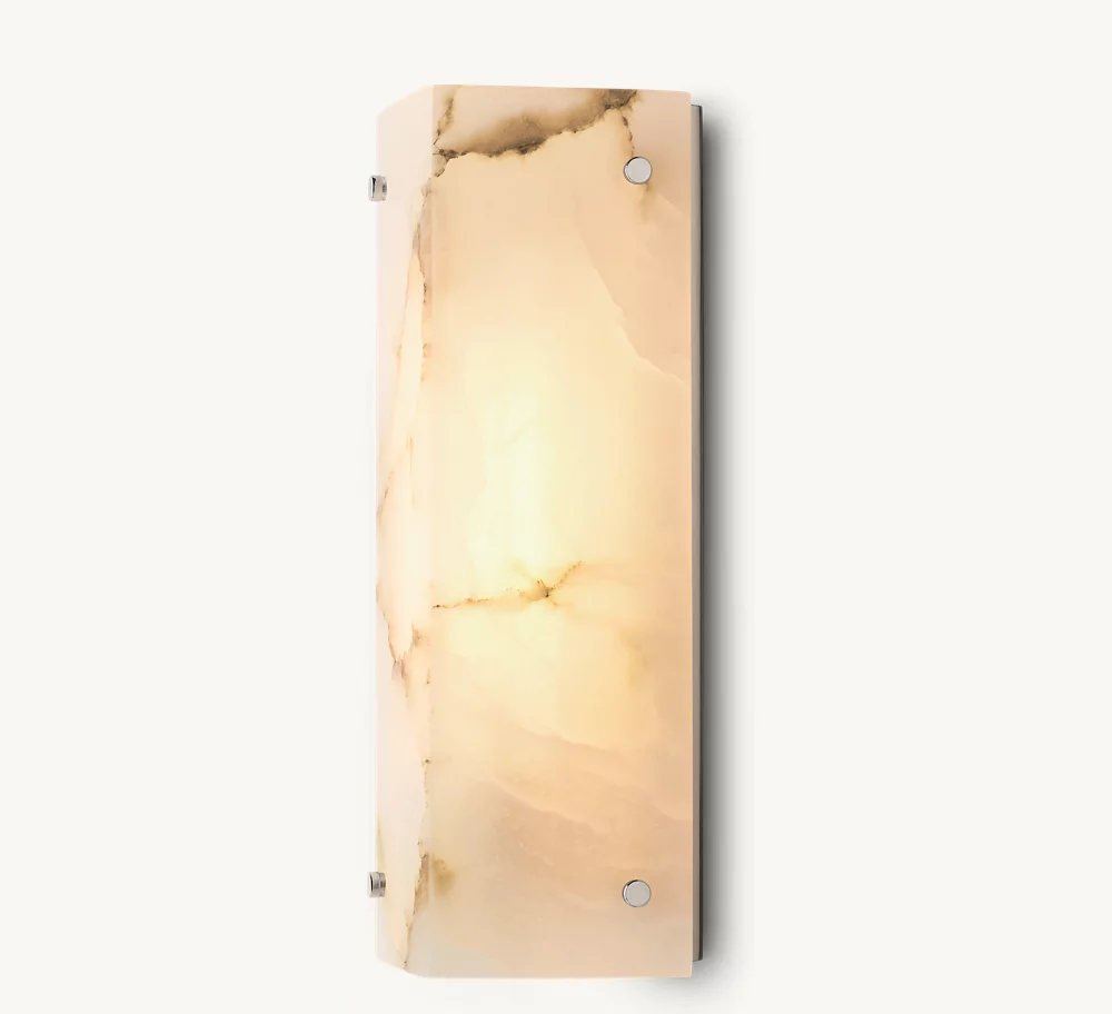 REYNARD ALABASTER SCONCE - Image 1