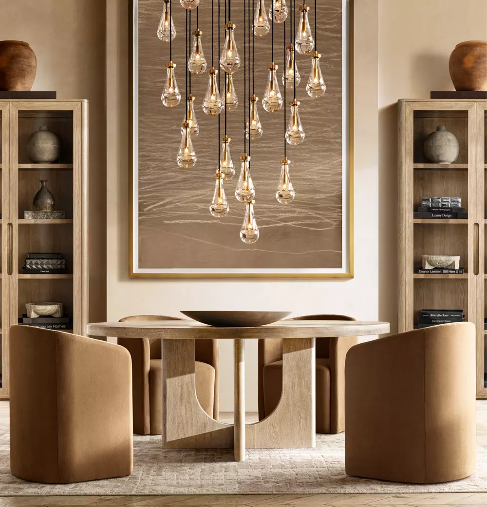 RAIN ROUND CHANDELIER 47