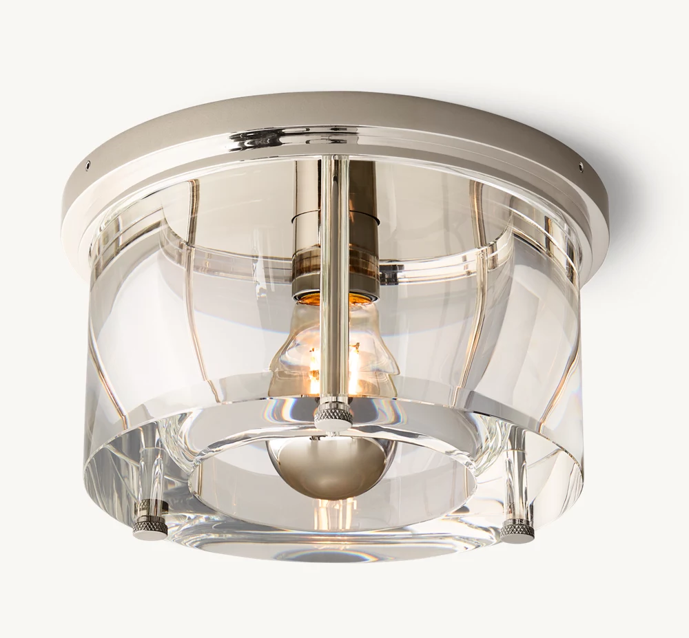 SAVILE ROUND FLUSHMOUNT - Image 4