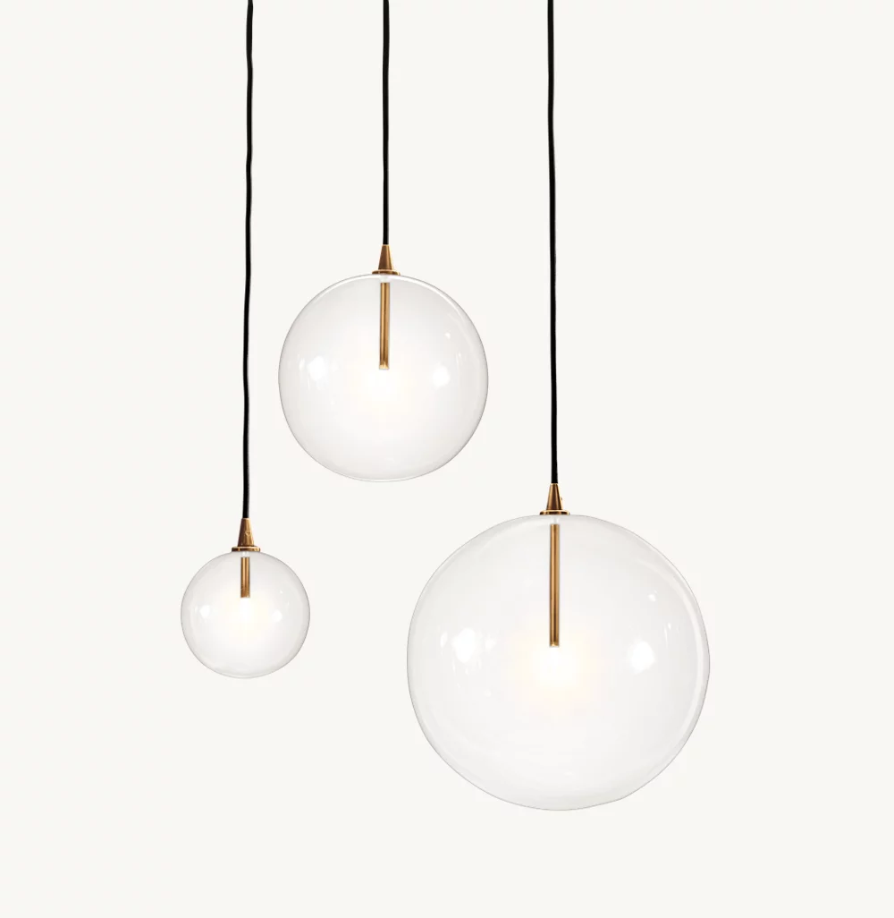GLASS GLOBE MOBILE PENDANT - Image 2