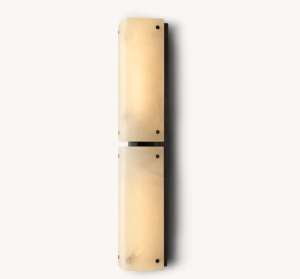 REYNARD ALABASTER GRAND SCONCE - Image 1