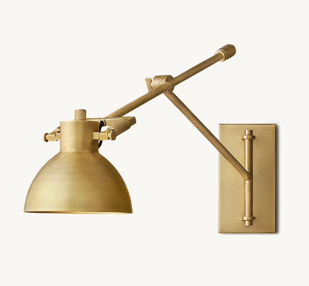 MACHINIST SWING-ARM TASK SCONCE - Image 2