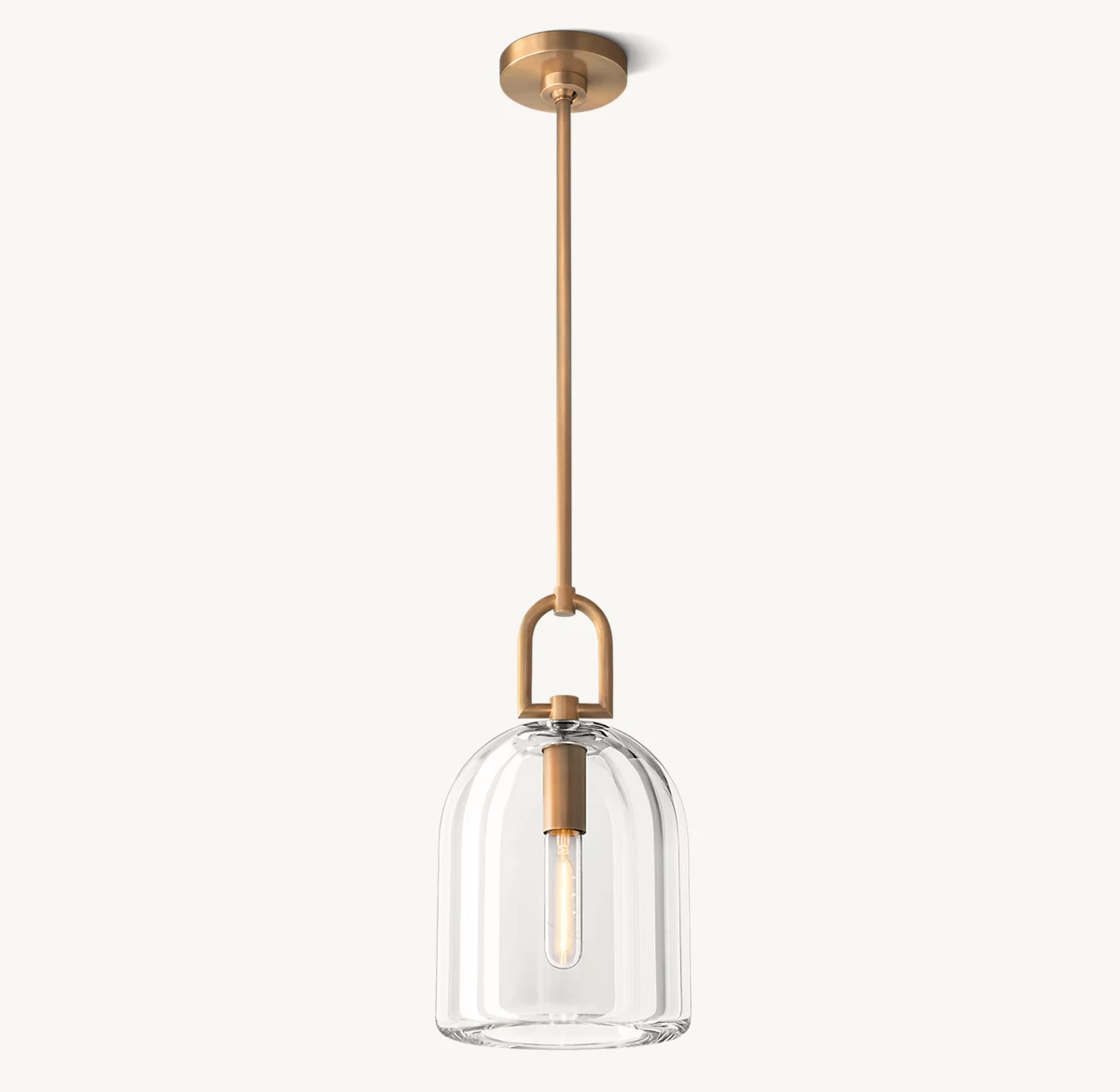 BOTANIST CLOCHE PENDANT - Vintage Brass