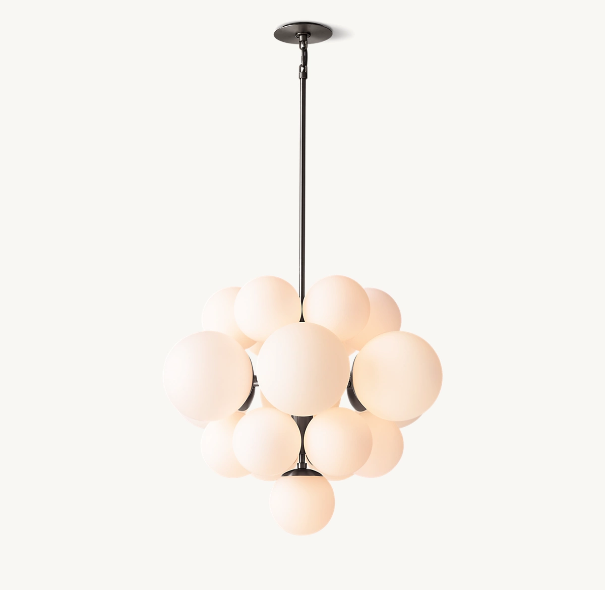 CIRQUE CLUSTER CHANDELIER - Black