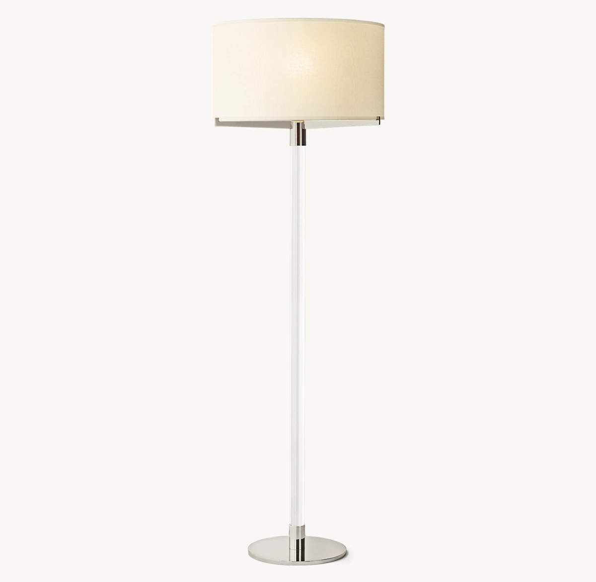 TRUMAN FLOOR LAMP - Polished Nickel