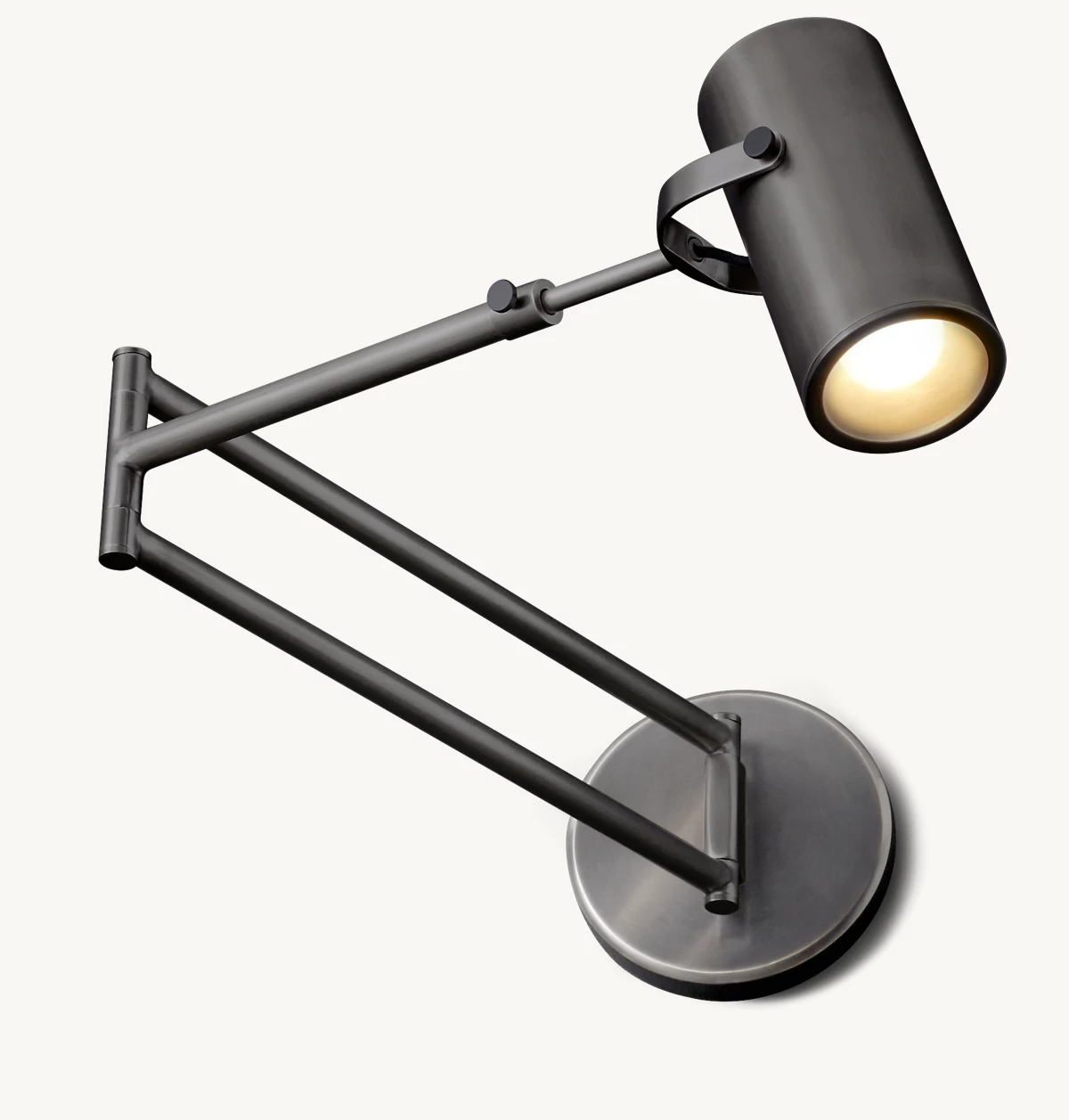 CHAMPEAUX SWING-ARM SCONCE - Bronze