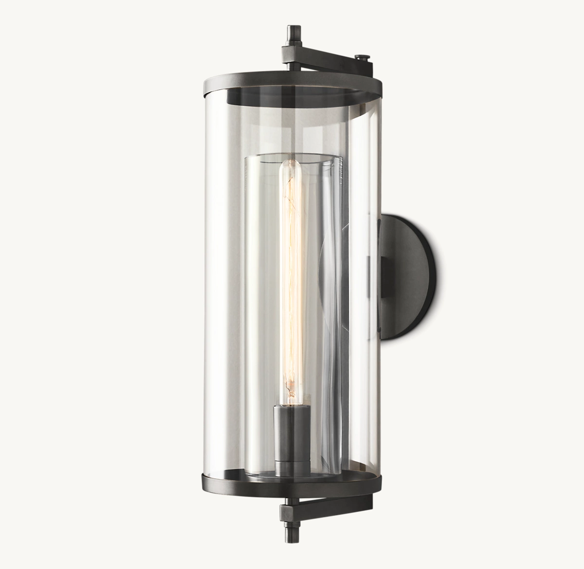 DEVAUX GRAND ROUND SCONCE - Bronze