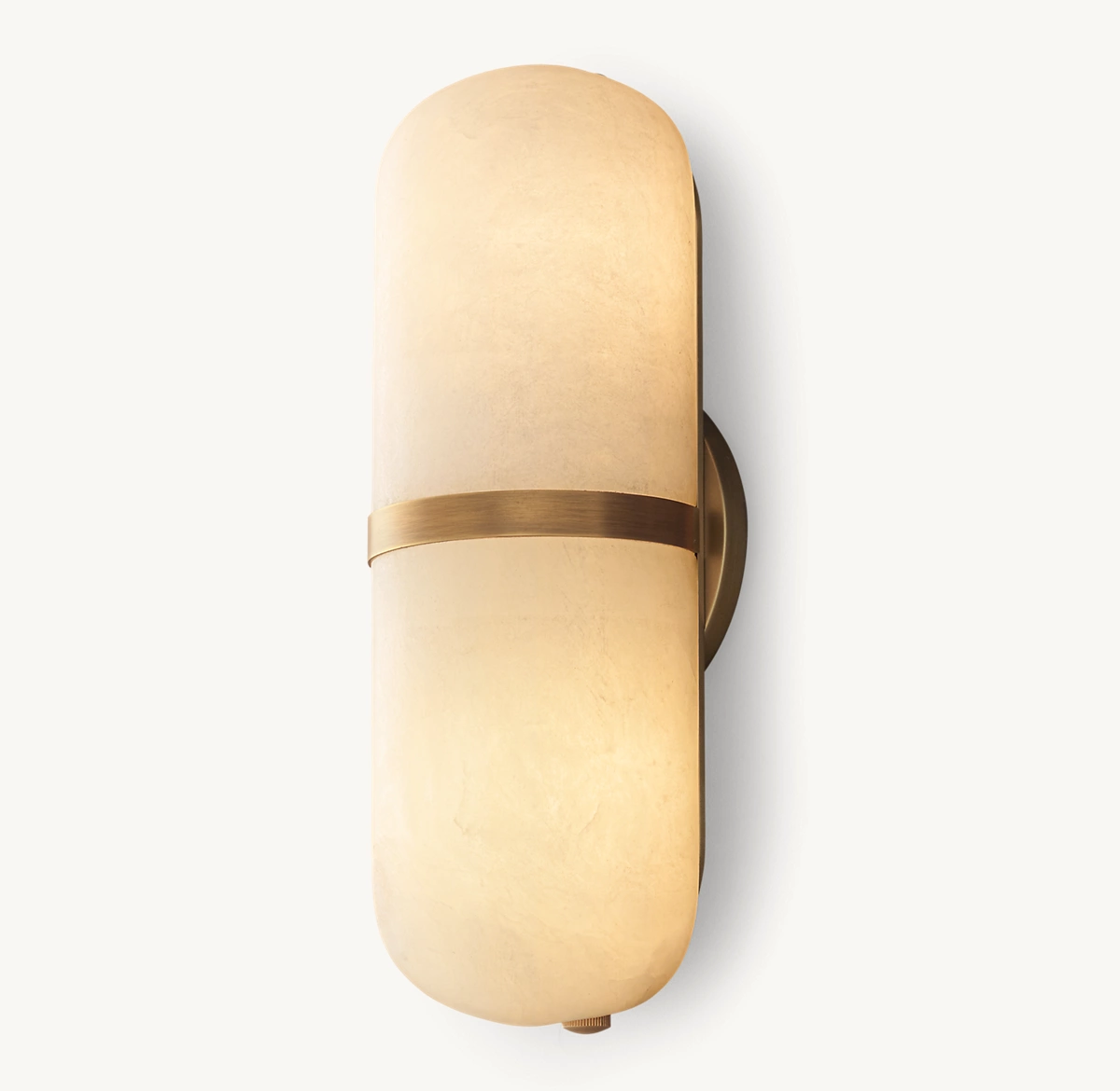 MÉLANGE PILL SCONCE - Vintage Brass