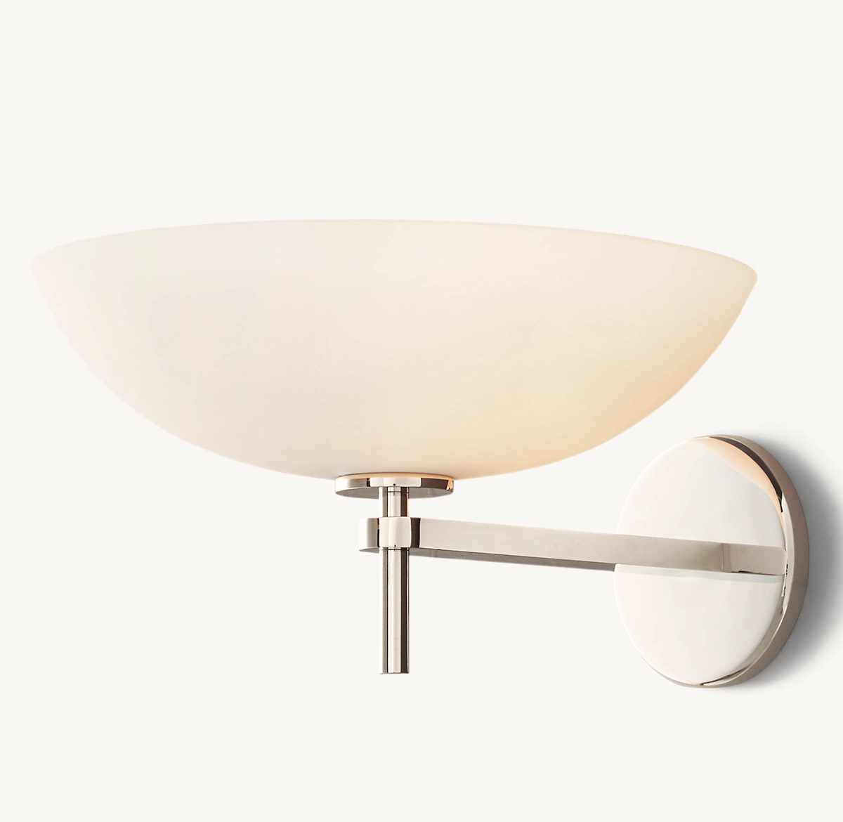 VERNET SCONCE - Polished Nickel