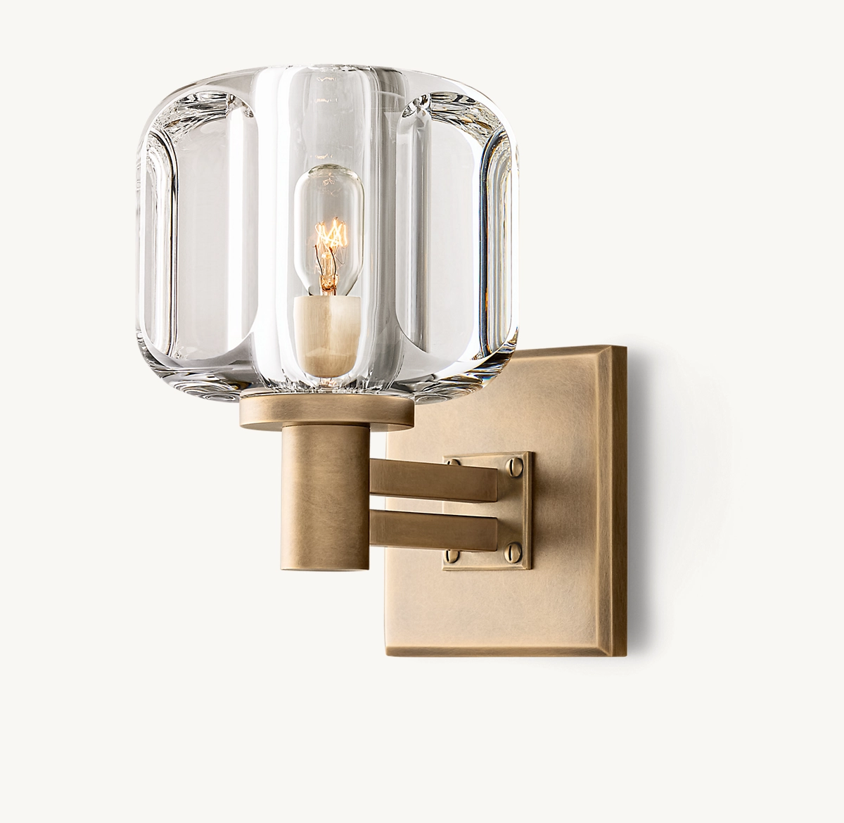 DEMARET SCONCE - Vintage Brass