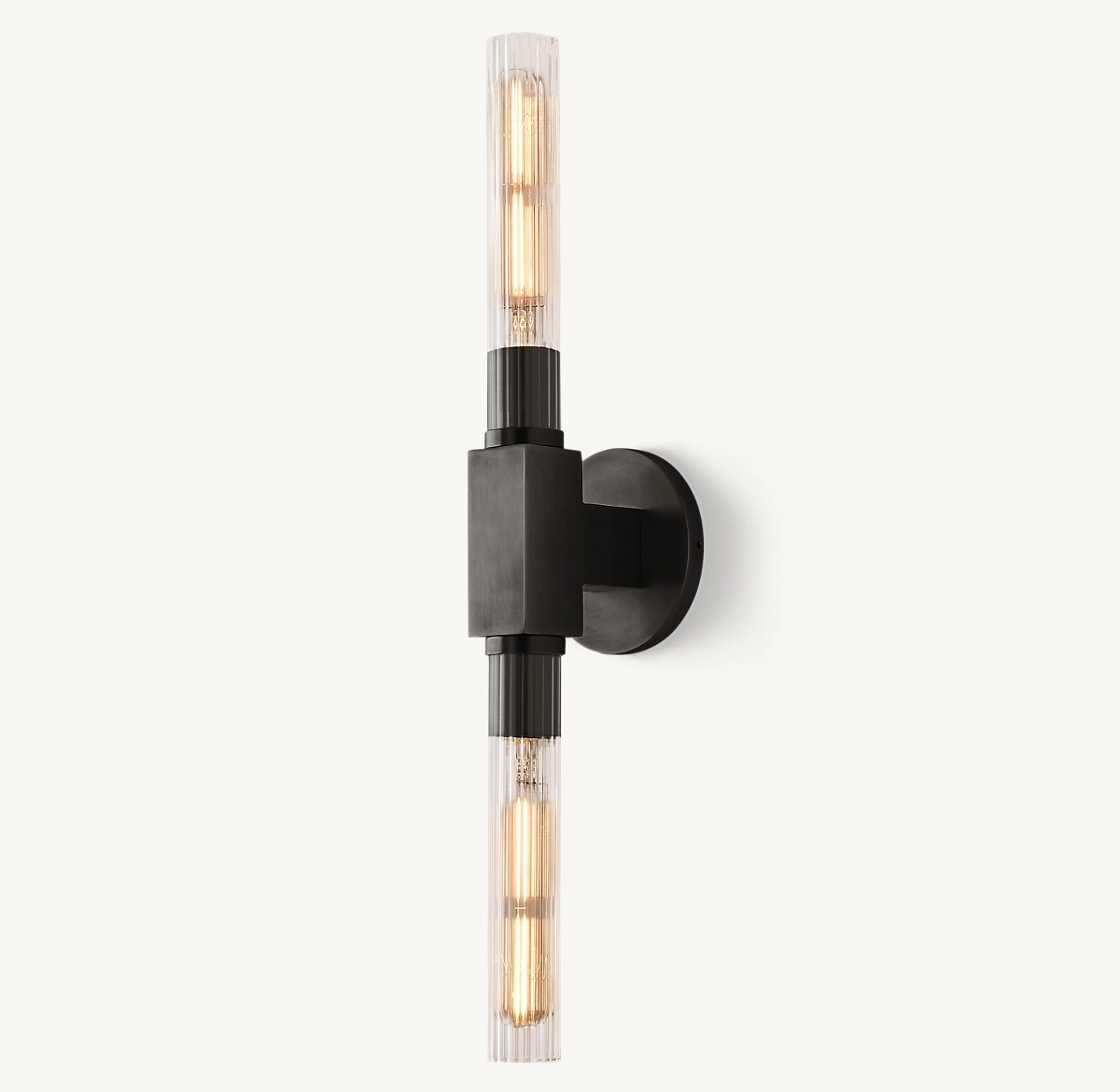 CANNELE LINEAR SCONCE - Bronze