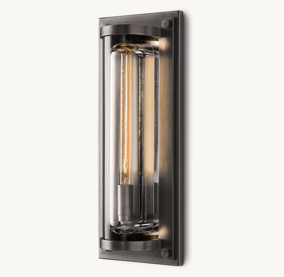 SAVILE GRAND ROUND SCONCE - Bronze