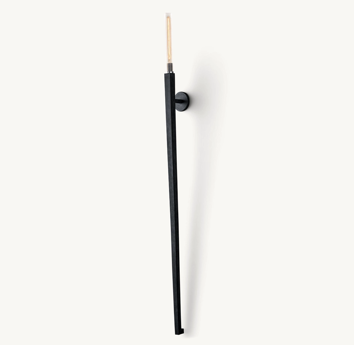 CANNELE TORCH SCONCE - Weathered Zinc