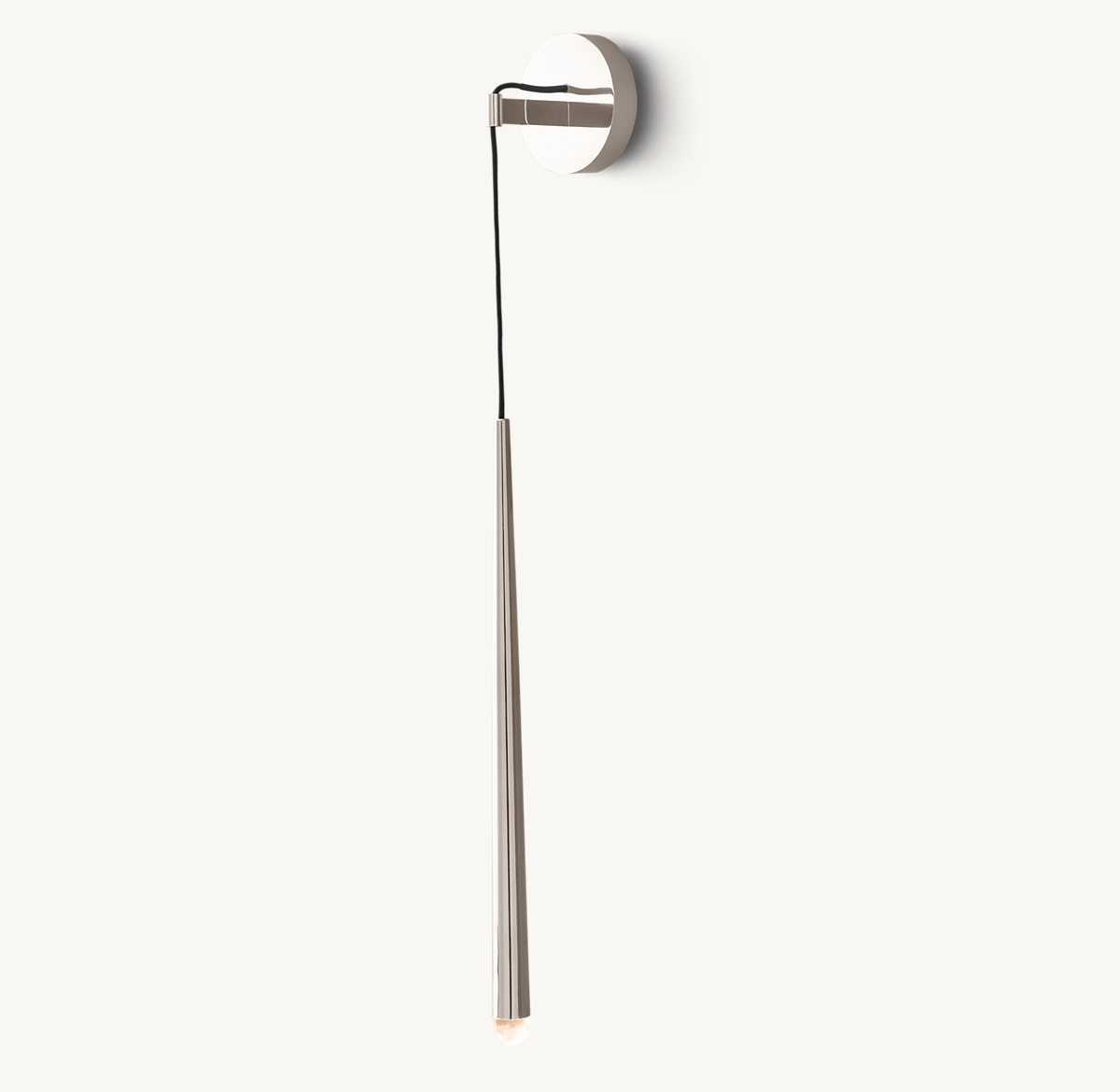 AQUITAINE GRAND SCONCE - Polished Nickel