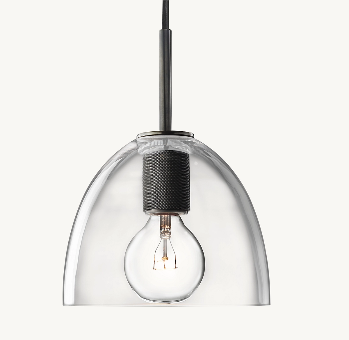 UTILITAIRE CLOCHE SHADE PENDANT - Bronze