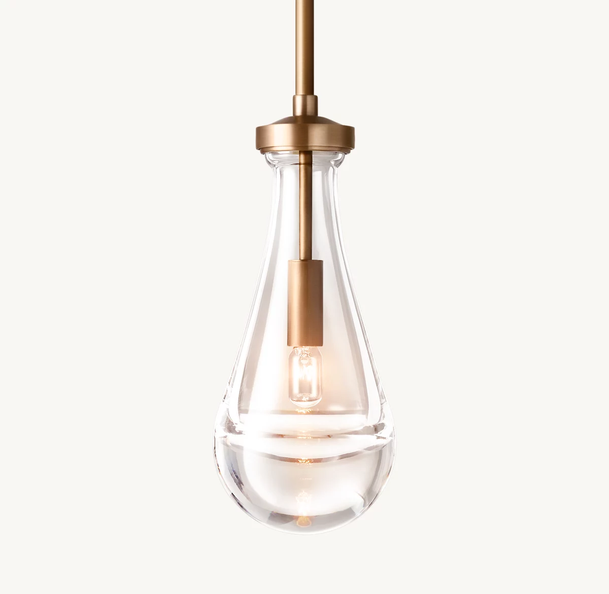 RAIN OUTDOOR PENDANT - Vintage Brass