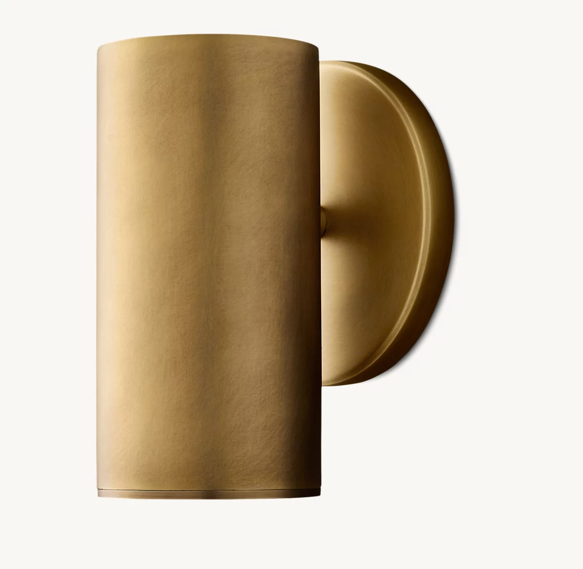 CHAMPEAUX OUTDOOR SCONCE - Lacquered Burnished Brass