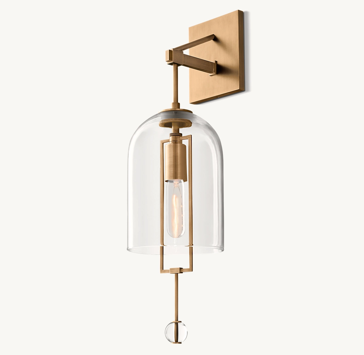 FULCRUM SCONCE - Vintage Brass
