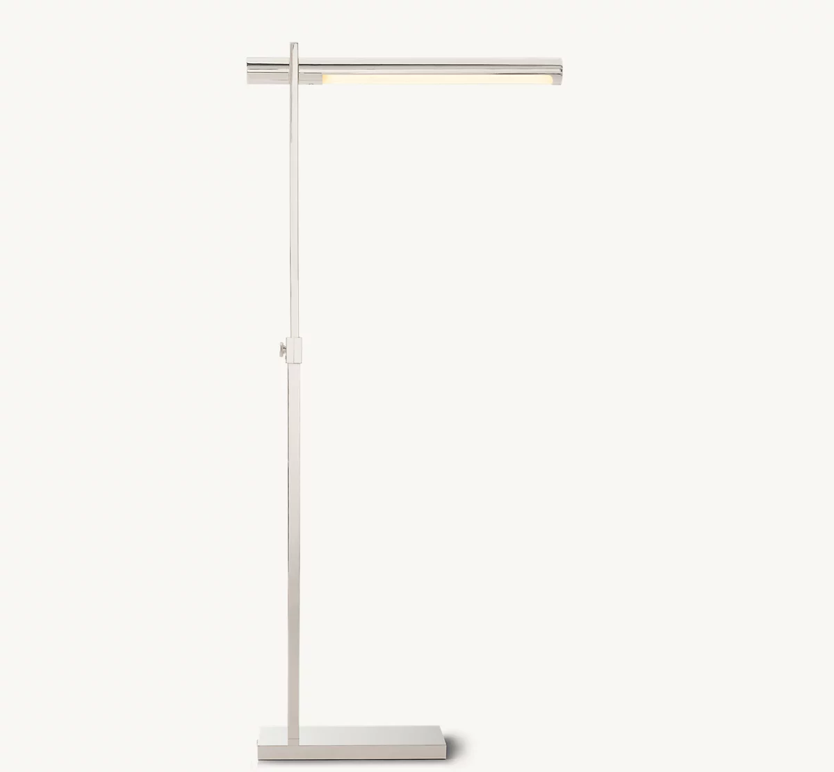 ALISO ADJUSTABLE TASK FLOOR LAMP - Polished Nickel