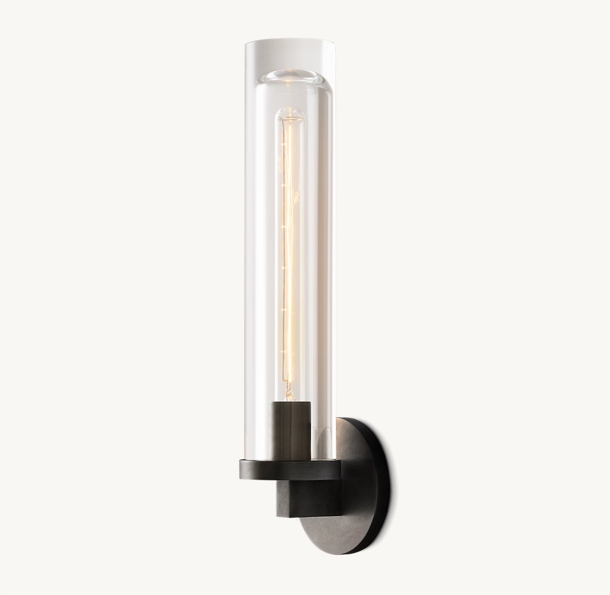 SAVILE ROUND SCONCE - Bronze